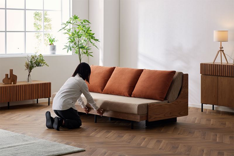 モーブル 新商品のExごろ寝ソファ「FourS(フォース)」を発表 6/1より 