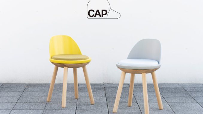カリモク家具 トラフ建築設計事務所デザインの「CAP Chair」販売開始 